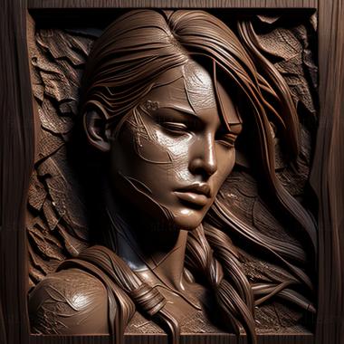 3D model st Lara Croft (STL)